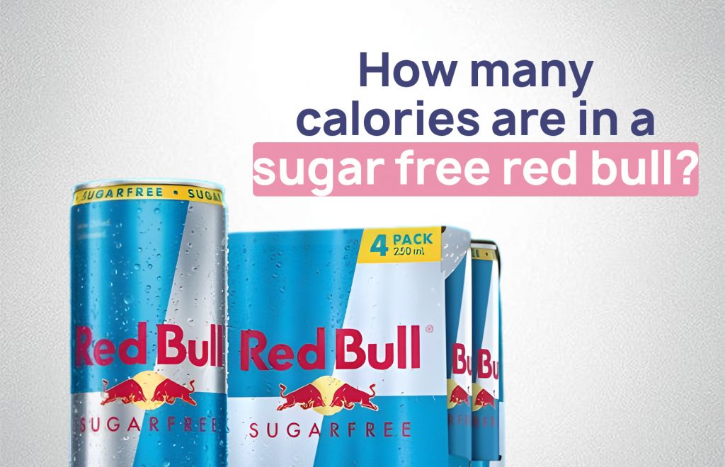 how many calories are in a sugar free red bull